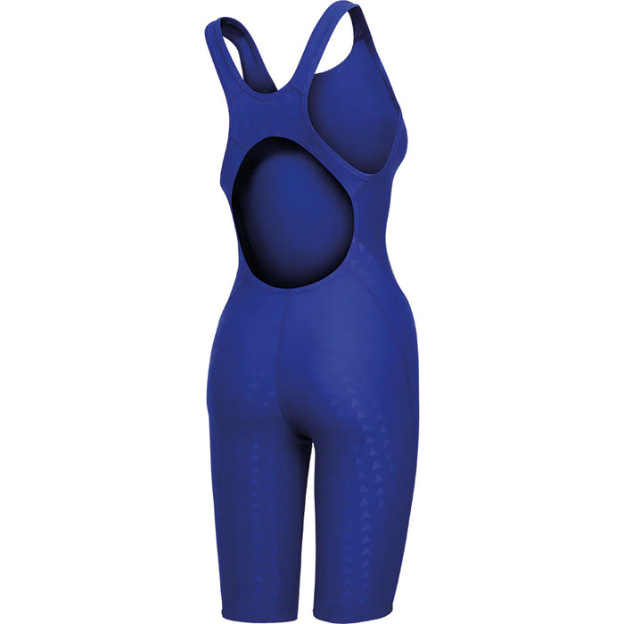 2024 Zone3 Mujer Performance Speed Zipfree Sin Mangas Shorty Swim Kneeskin SW18WFKS106 - Blue